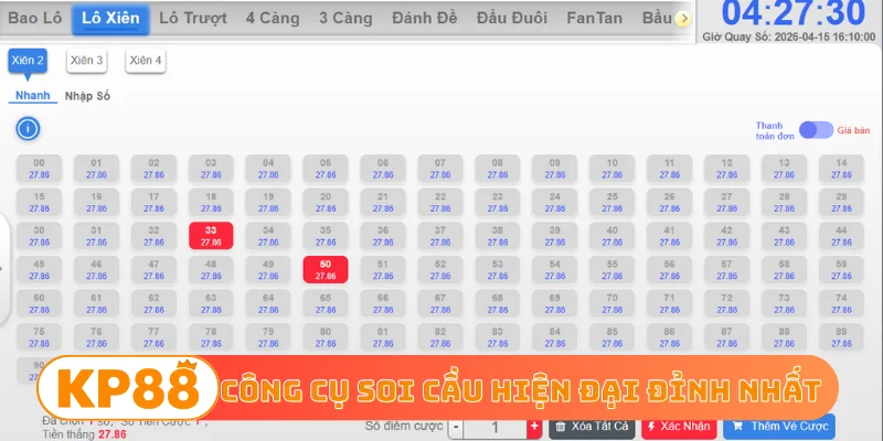 Công cụ soi cầu hiện đại đỉnh nhất