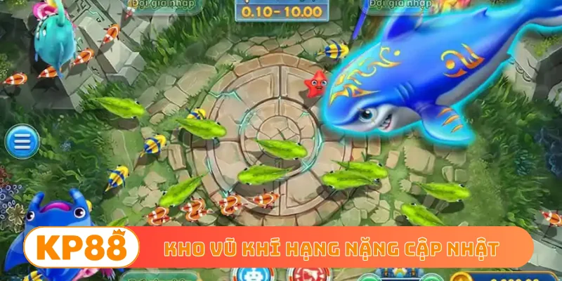Kho vũ khí hạng nặng được cập nhật